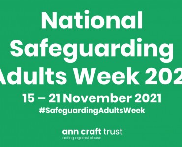 National Safeguarding Adults Week 2021 - As a Mother, a Carer, and a Manager