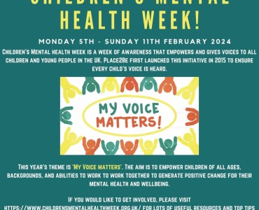 Children's Mental Health Week 2024