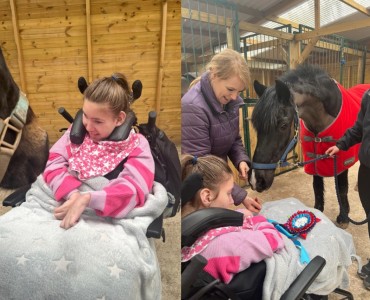 Ruby's Visit to the Stables